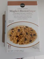 Publix, instant oatmeal, maple & brown sugar