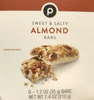 Sweet and Salty Almond Bars