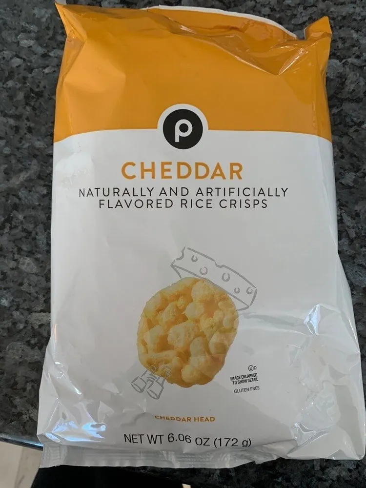 Cheddar Rice Crisps