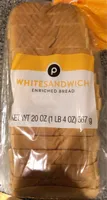 Whitesandwich enriched bread