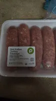 Hot Italian Turkey Sausage