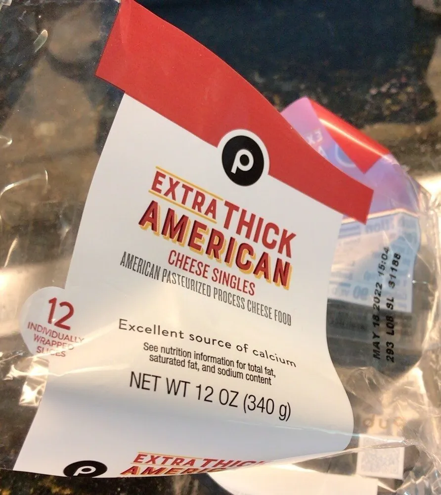 Extra Thick American Cheese Singles