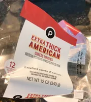 Extra Thick American Cheese Singles
