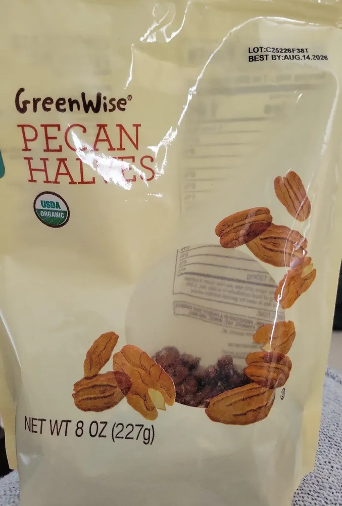Organic Pecan Halves
