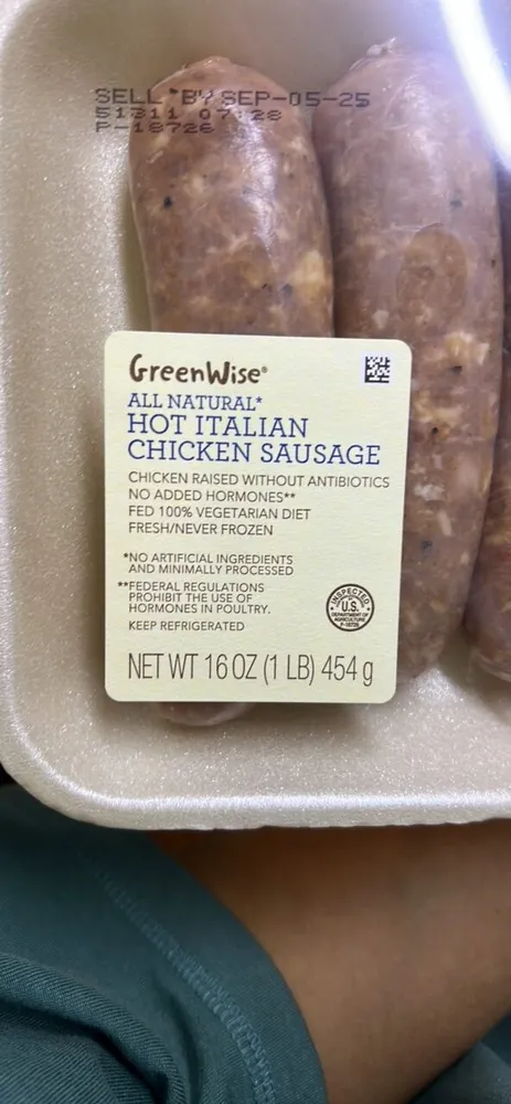 HOT ITALIAN CHICKEN SAUSAGE
