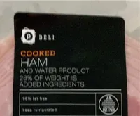 Cooked ham