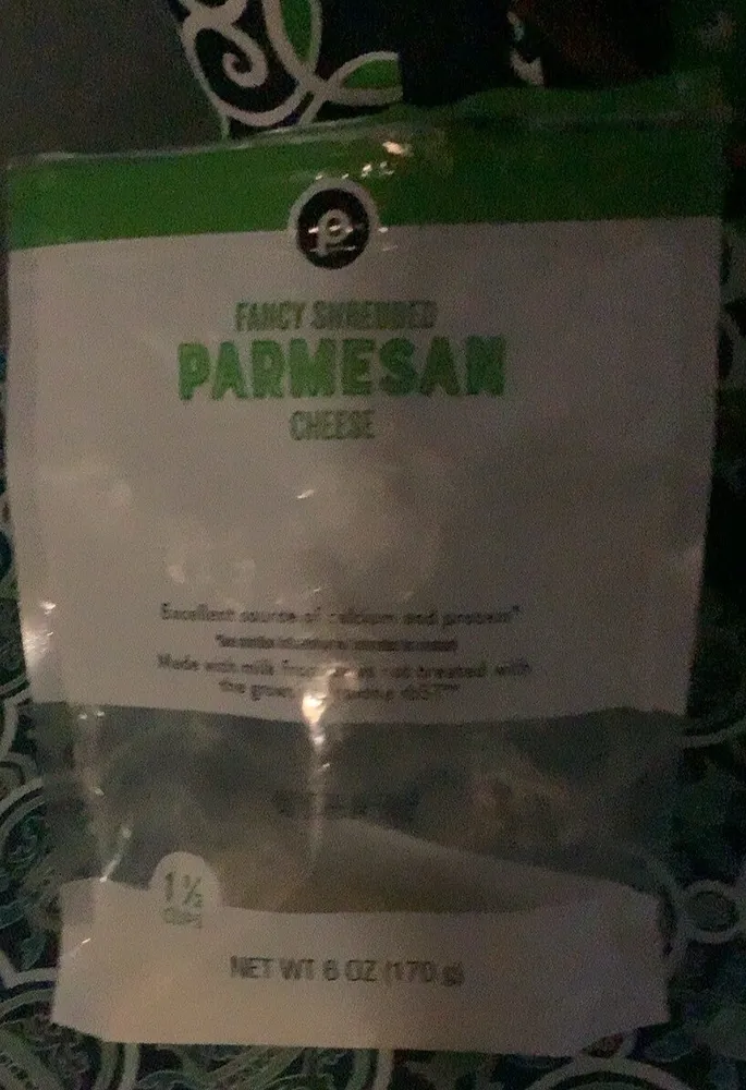 Finely Shredded Parmesan Cheese