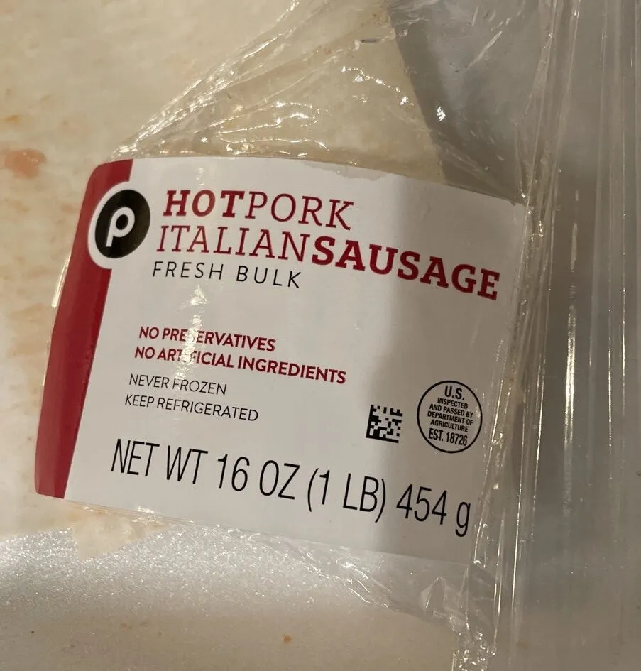 Hot Pork Italian Sausage