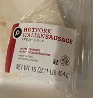 Hot Pork Italian Sausage