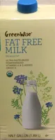 Fat free milk