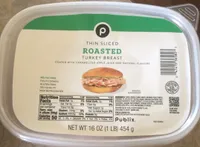 Thin Sliced Roasted Turkey Breast