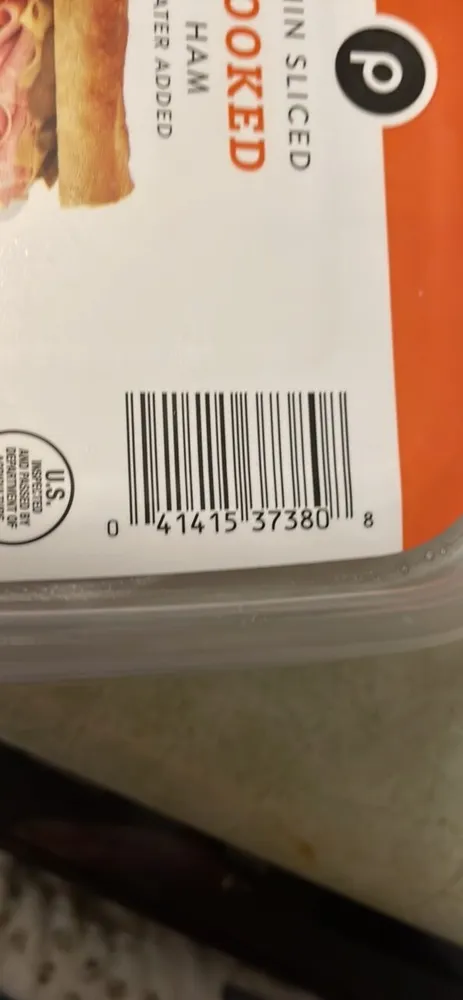 Thin Sliced Cooked Ham