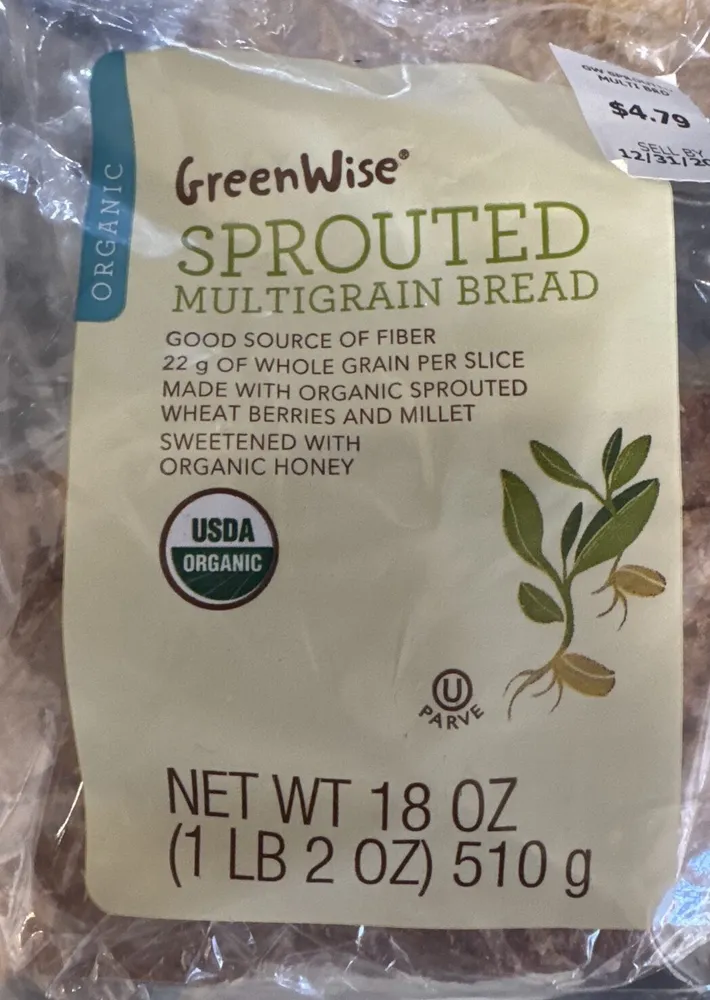 SPROUTED MULTIGRAIN BREAD