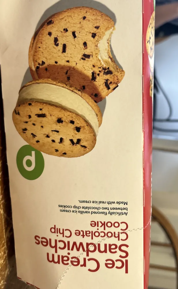 Chocolate Cookie Ice Cream Sandwiches