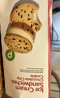 Chocolate Cookie Ice Cream Sandwiches