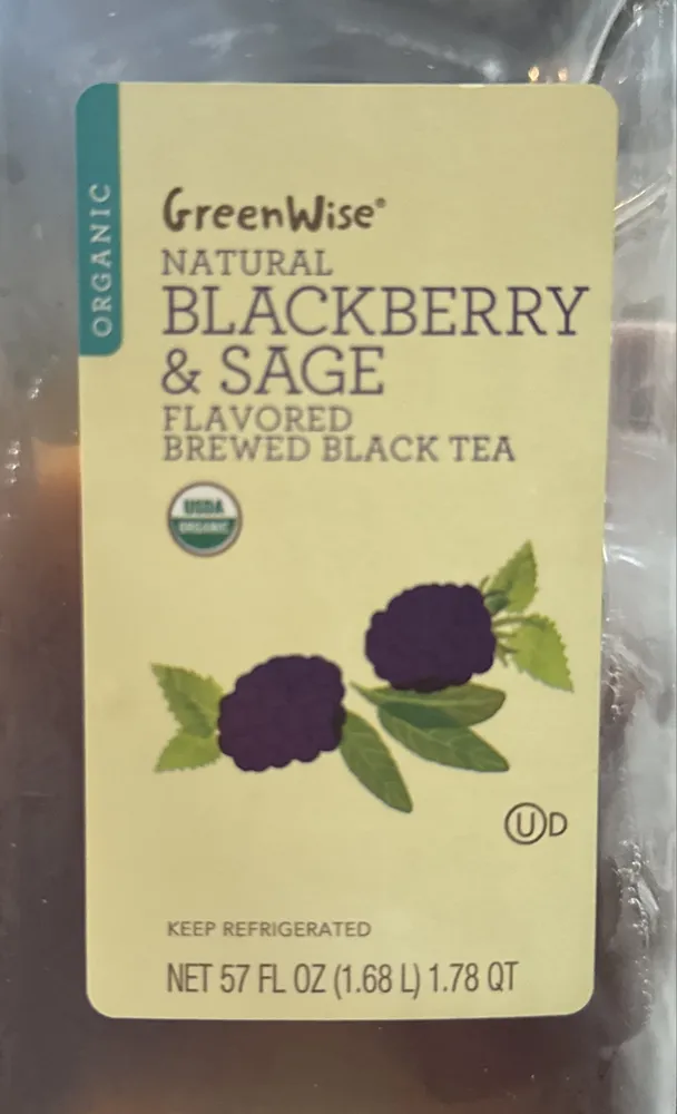 BlackBerry Sage tea