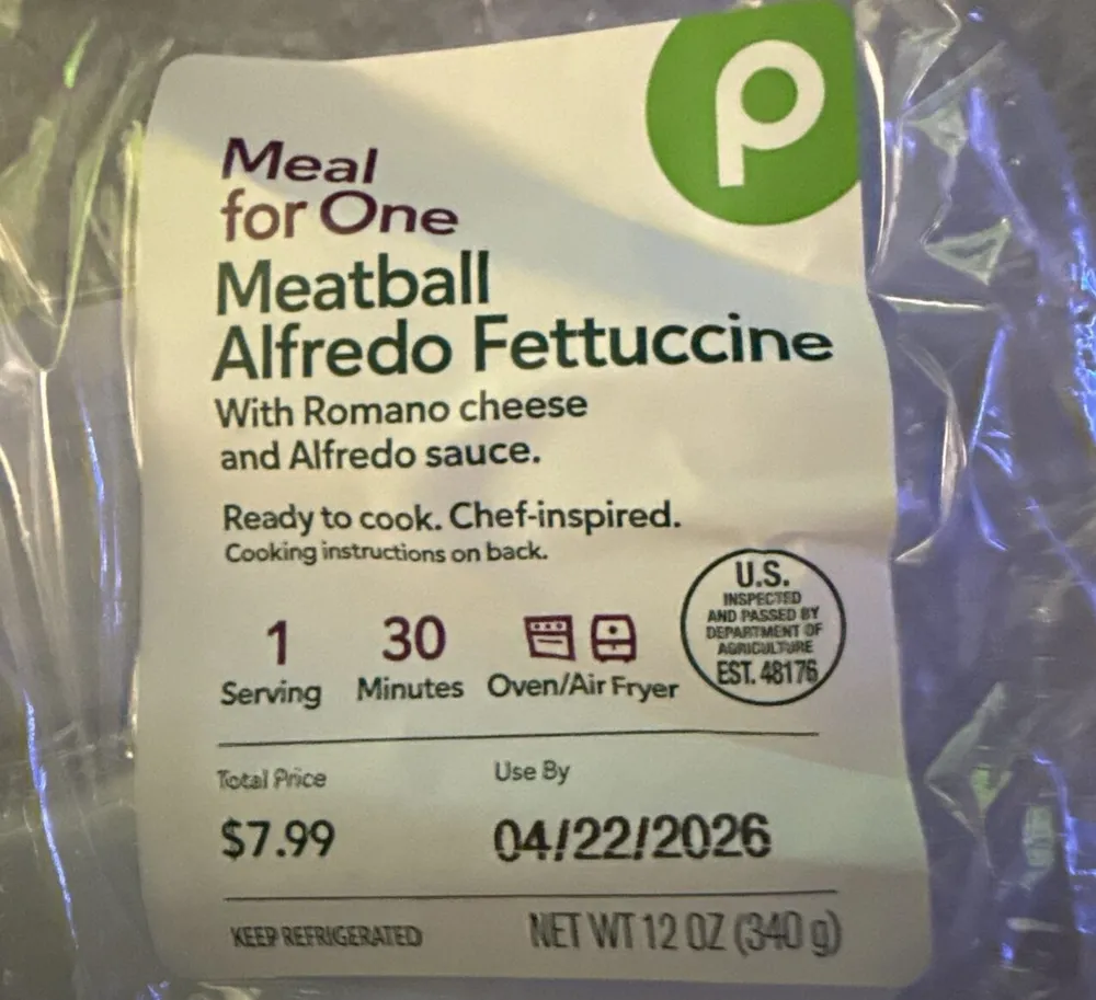 Meatball Alfredo Fettuccine