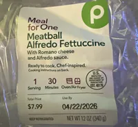 Meatball Alfredo Fettuccine