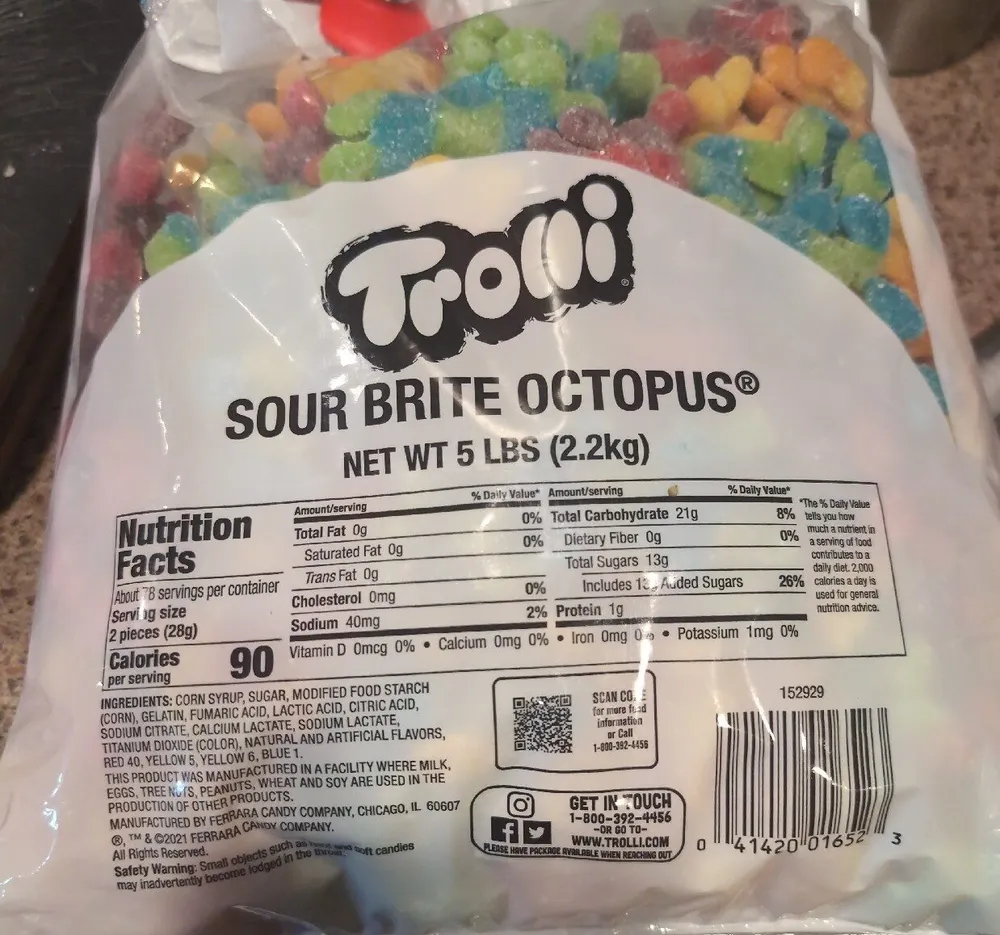 Sour Brite Octopus