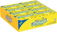 Lemonhead hard candy lemon ounce box