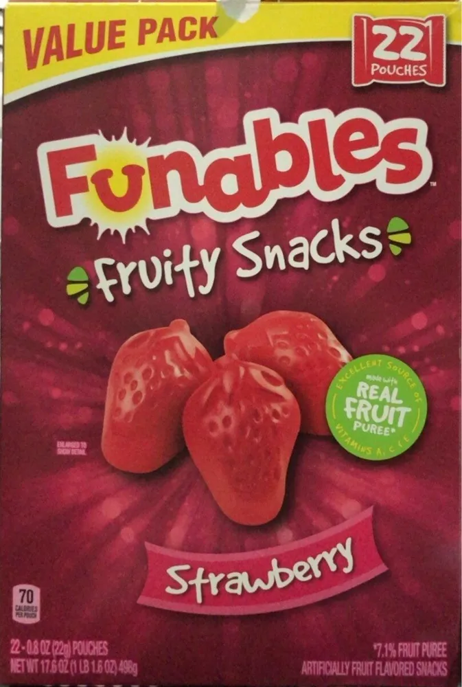 Fruity snacks