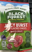 Juicy Burst Fruit Flavored Snacks Mixed Fruit