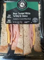 MEGA SMOKED TURKEY & CHEESE