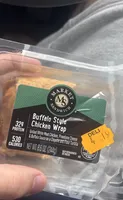 Buffalo style chicken wrap