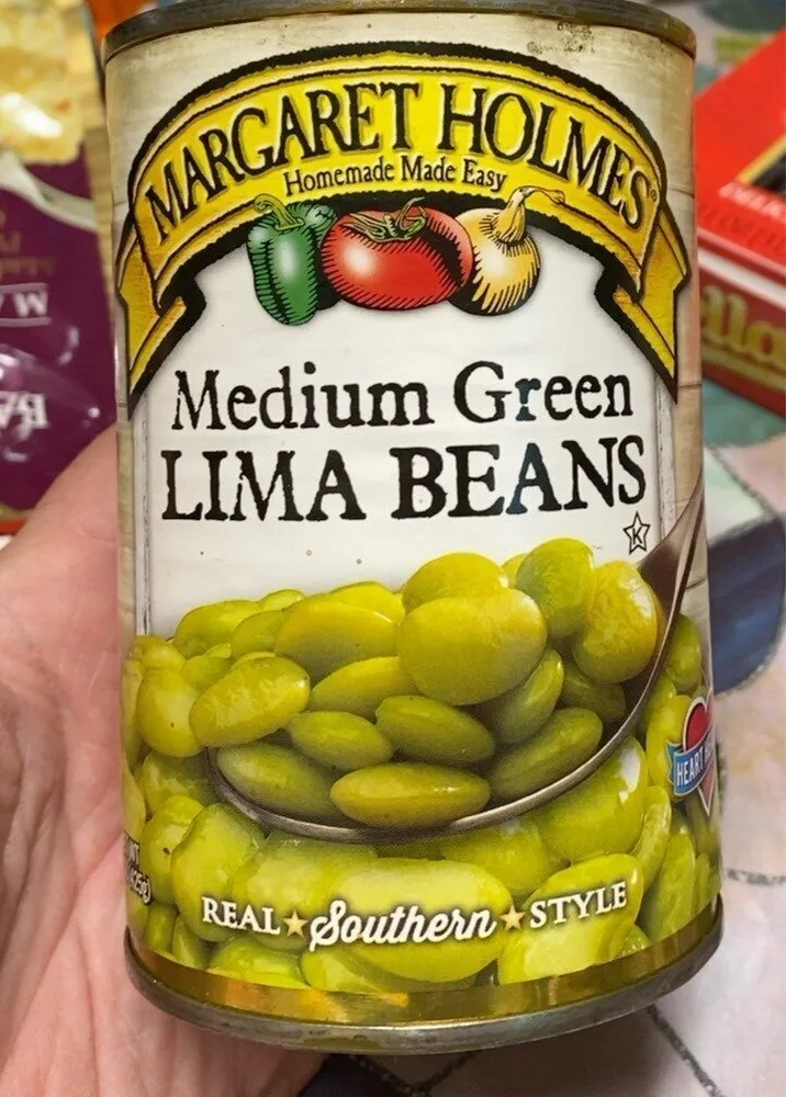 Medium green lima beans