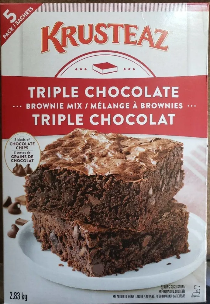 Mélange à brownies - triple chocolat