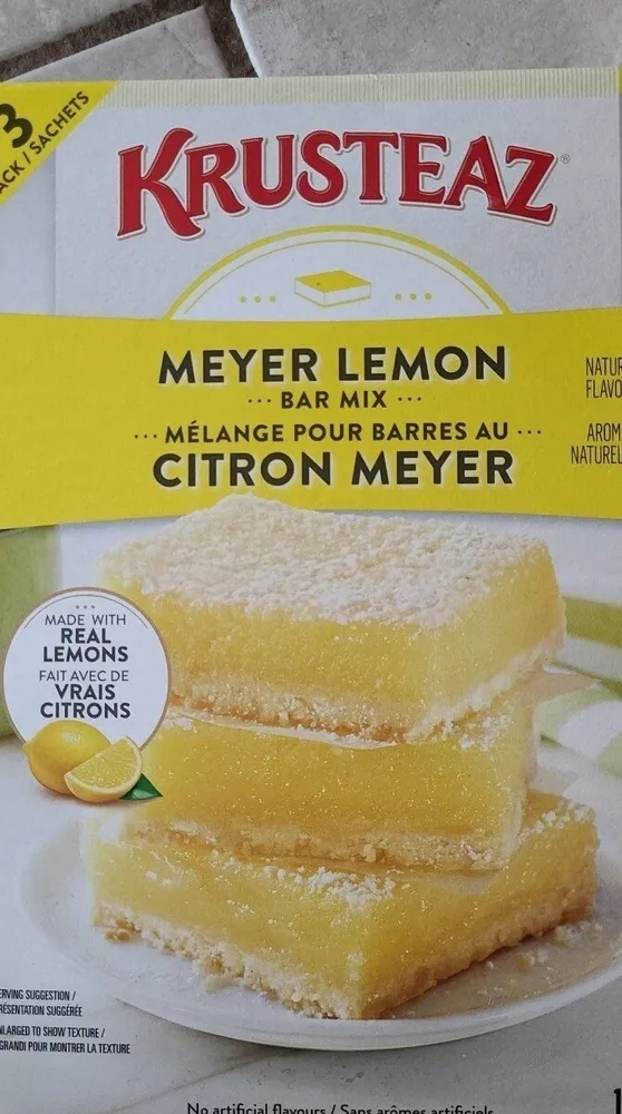 Meyer lemon bar mix