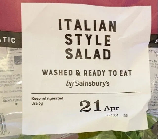 Italian style salad