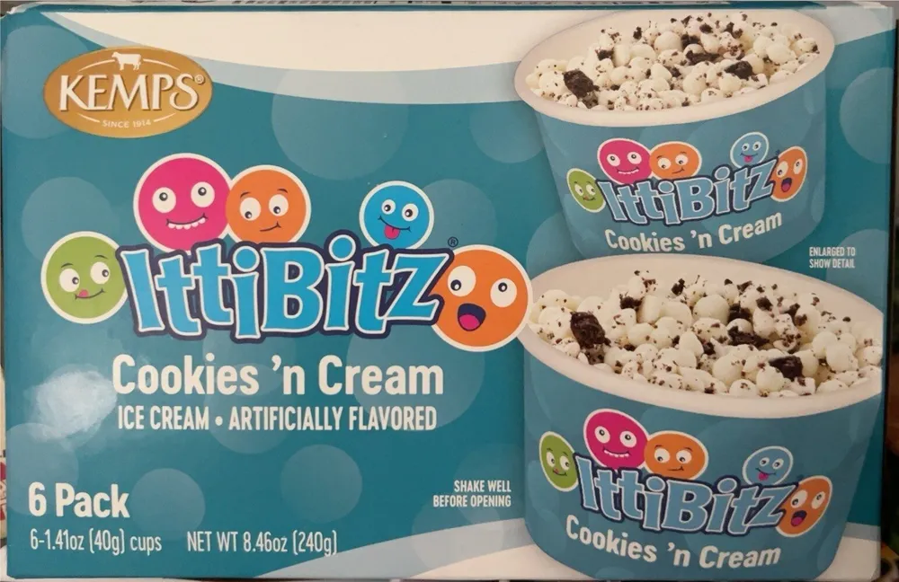 IttiBitz Cookies 'n Cream Ice Cream