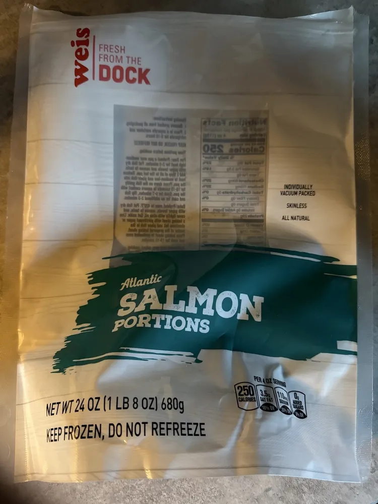 Fresh From The Dock Atlantic Salmon