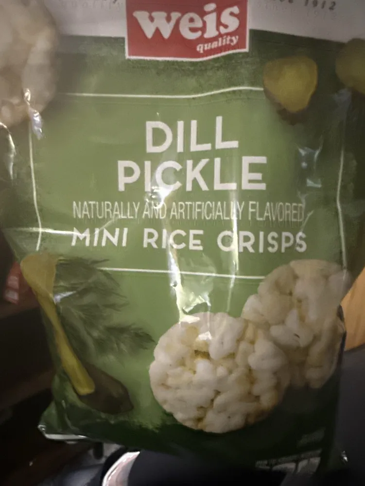 Dill Pickle Mini Rice Crisps