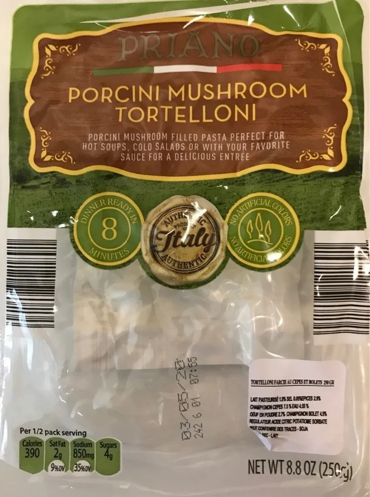Porcini Mushroom Tortelloni