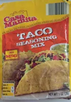 Taco seasonning mix