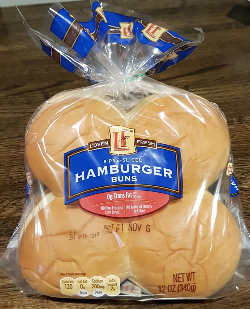 L'oven Fresh Hamburger Buns