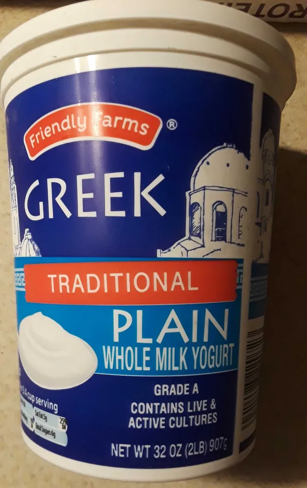 Traditional Plain Whole Milk Yogurt
