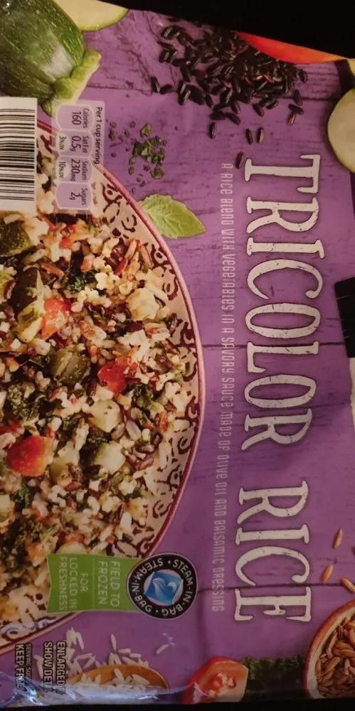 Tricolor Rice
