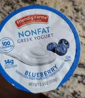 Blueberry Greek Nonfat Yogurt