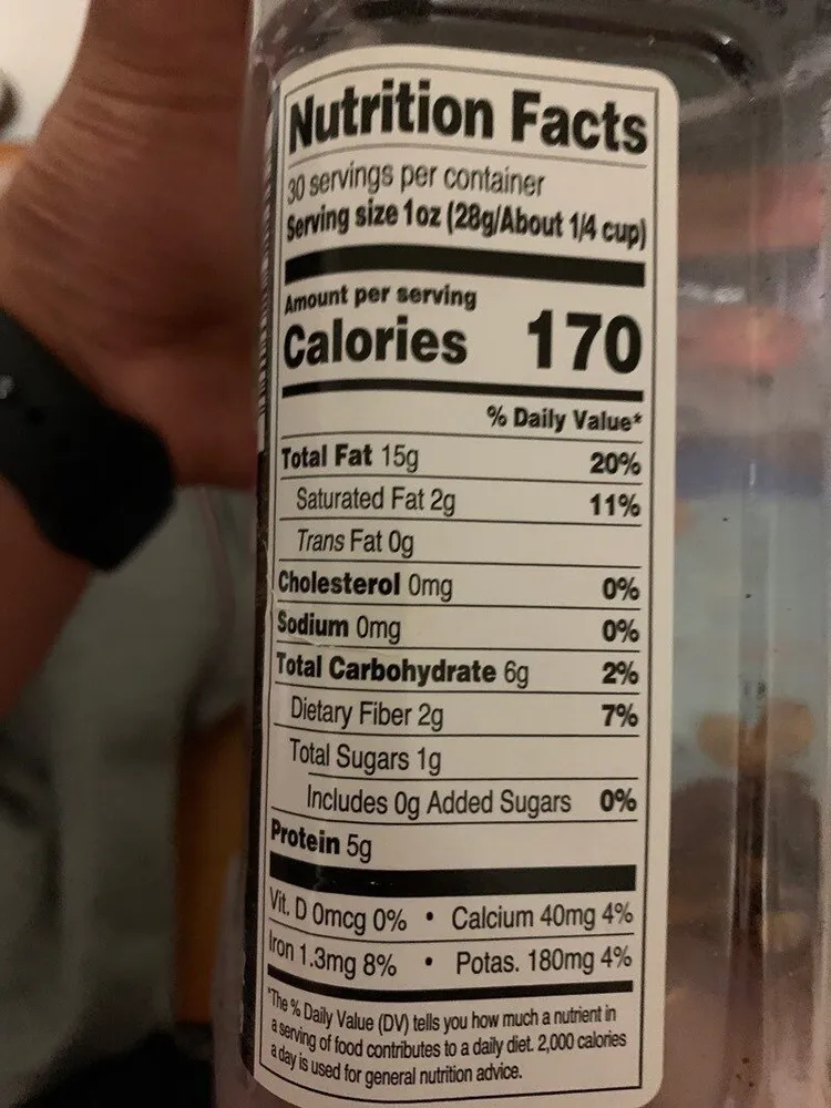 Unsalted deluxe mixed nuts, unsalted