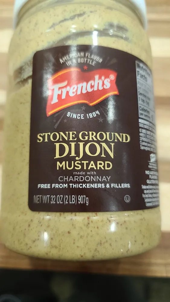 stone ground dijon mustard