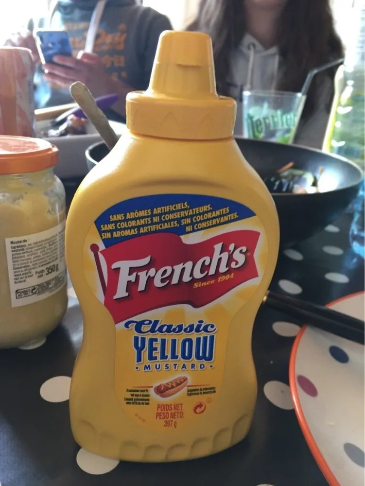 Classic yellow mustard