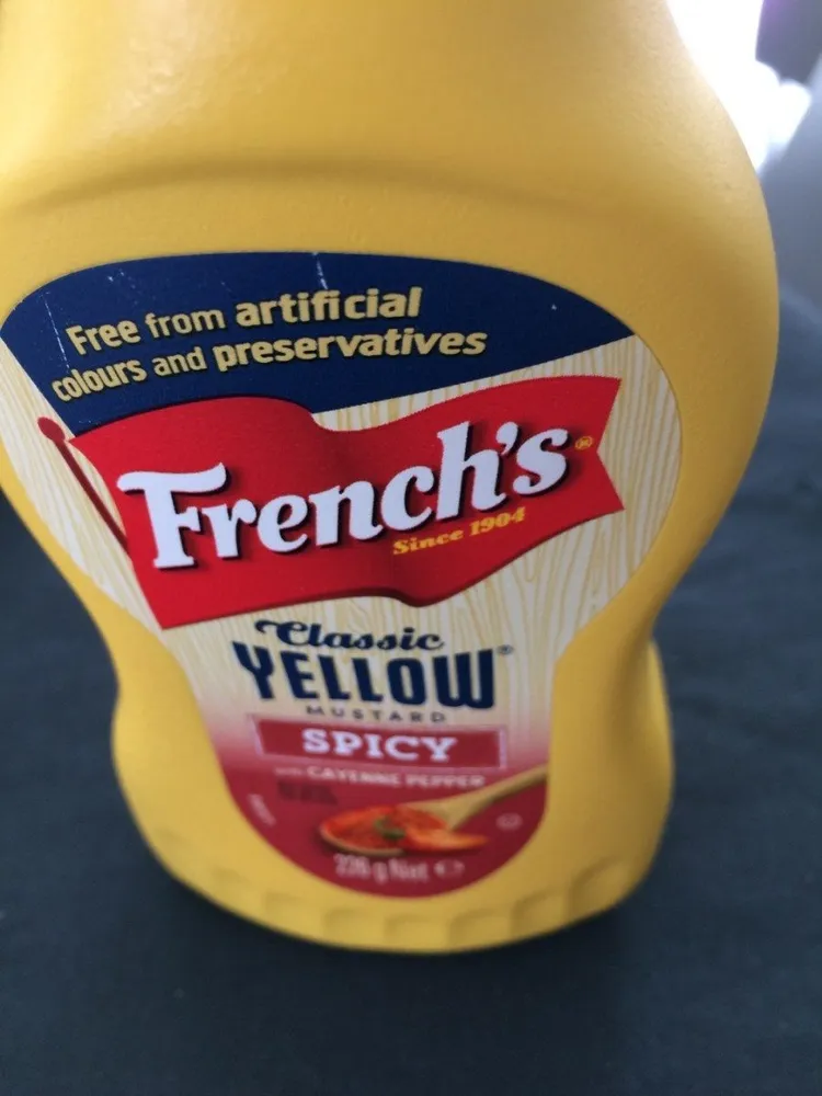 Moutarde French's Au Piment De Cayenne - Spicy Mustard
