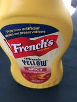 Moutarde French's Au Piment De Cayenne - Spicy Mustard
