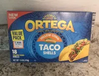 Yellow corn taco shells