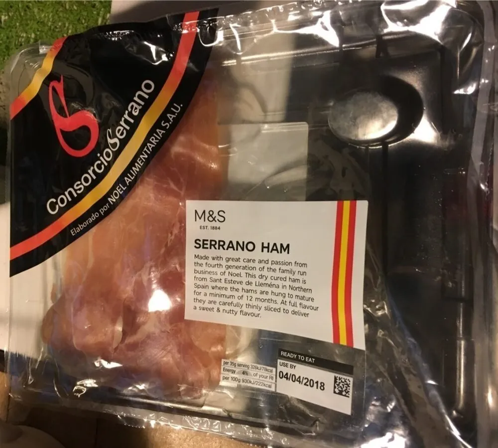 Spanish Serrano Ham