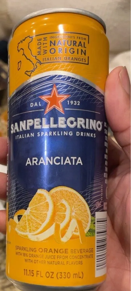 Aranciata Orange Sparkling Orange Beverage