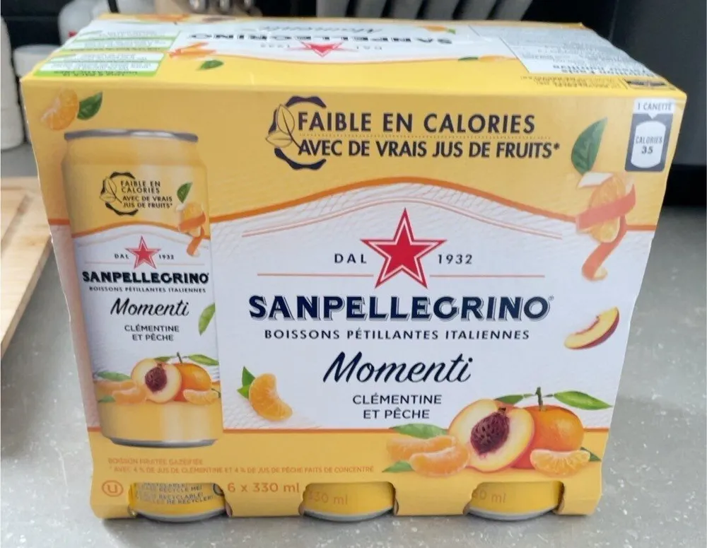 Momenti Clémentine et pêche